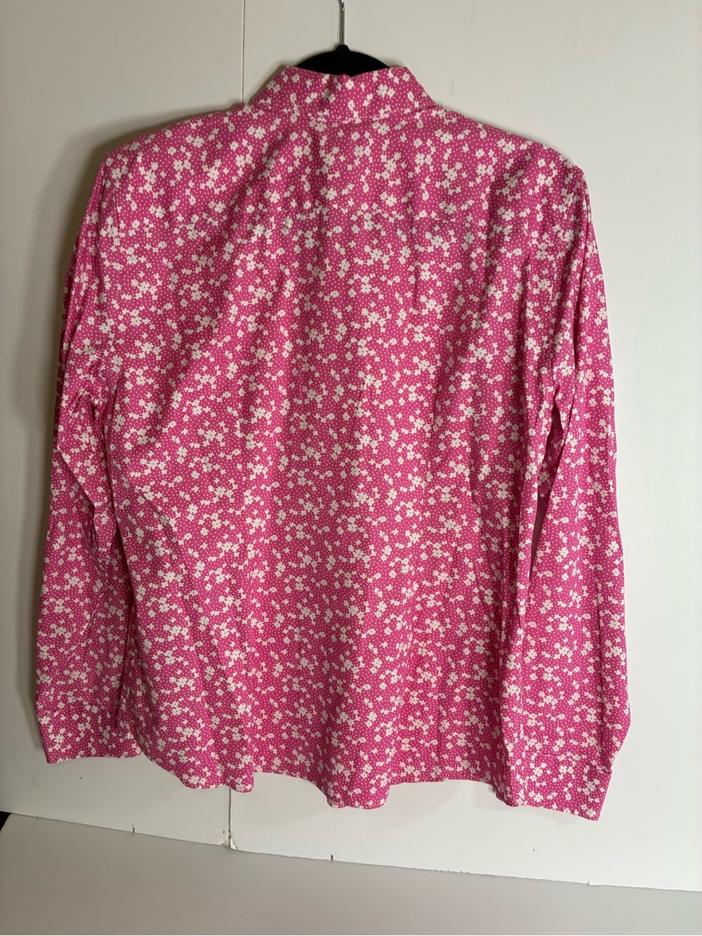 Lands’ End Floral Cotton Blouse Bundle — Size 14 - Pink & Purple, Like New - Picture 7 of 14